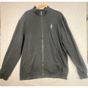 Skechers California Comfort Men's Black Cotton Full Zip  Jacket GO Walk XL